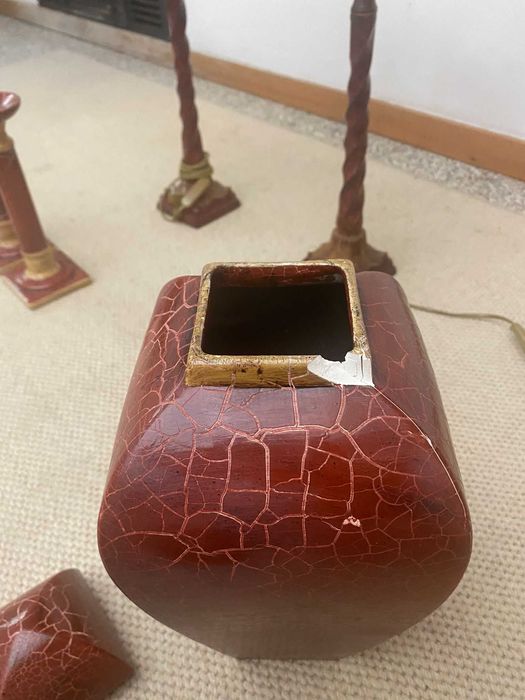 Conjunto de peças para decoração