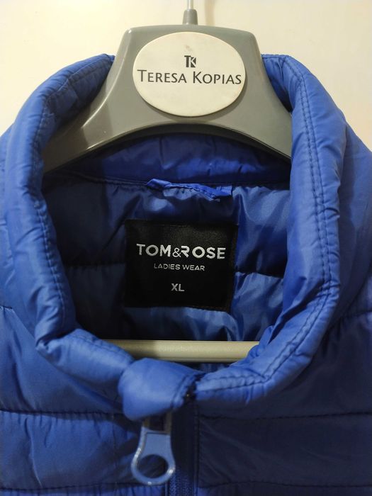 Modny ciepły bezrękawnik damski Tom&Rose r.XL