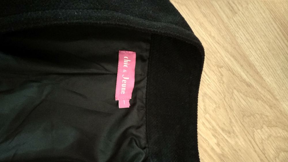 Casaco comprido com cinto