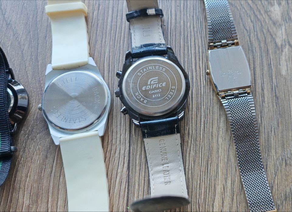Likwidacja lombardu, zestaw 9 zegarków - Armani, Casio, Accurist, Daniel Wellington, OKAZJA