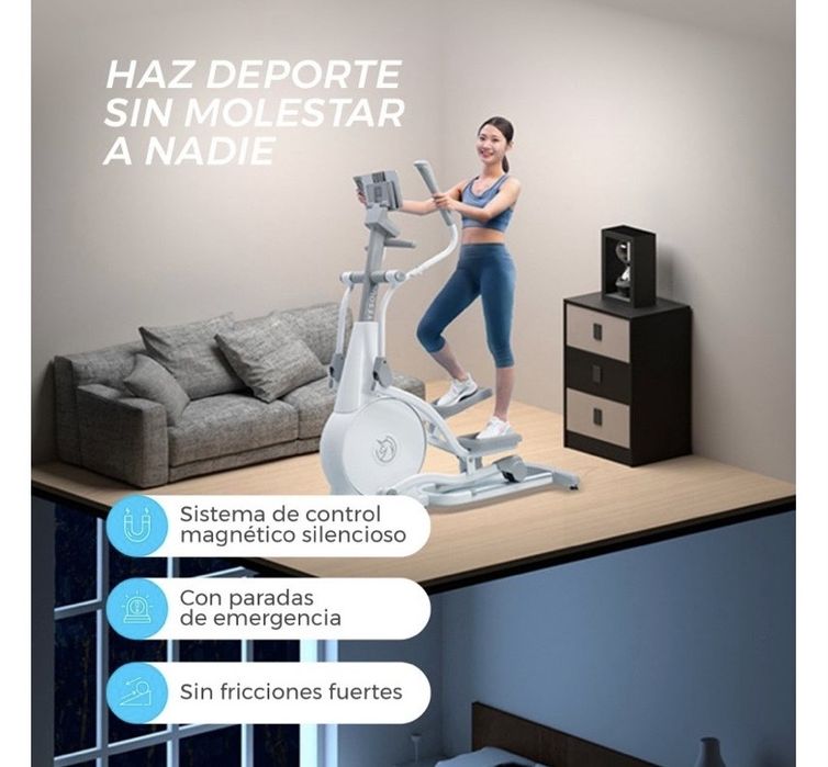 Bicicleta Elíptica Smart Branca Yesoul E30S