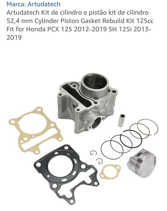 Cilindro Honda pcx 125 novo em caixa