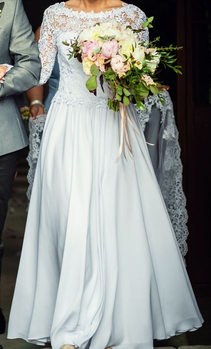 Suknia ślubna styl boho/rustykalny