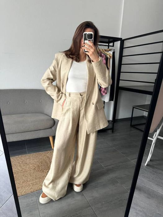 Костюм з льону новий