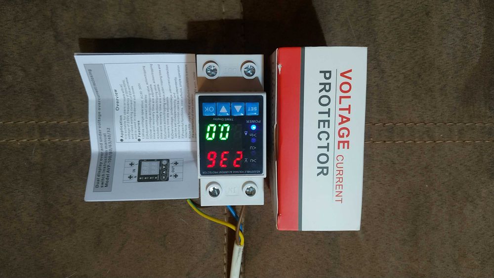 Защитное реле контроля напряжения 220В, 40А