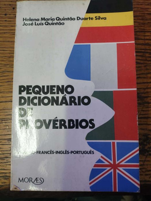 Pequeno Dicionário de Provérbios- Alemão, Francês, Inglês, Português editora Moraes