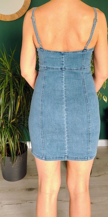 Sukienka jeansowa missguided r.36