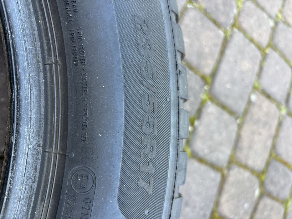 235/55/17 bridgestone 1 szt caliroczna 25 rok