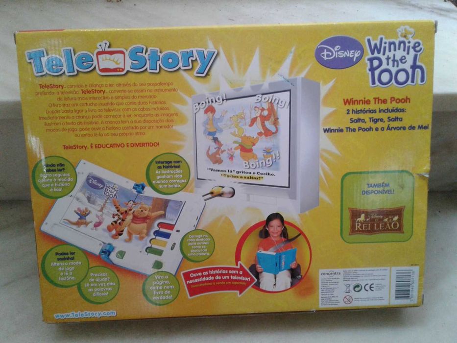 Sistema de histórias interativo e portátil TeleStory da Disney, NOVO!