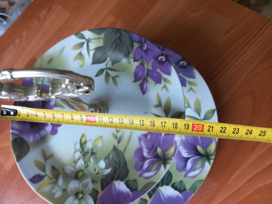 Блюдо 2-х ярусное Helios для фруктов, кексов, канфет, мафинов и др.