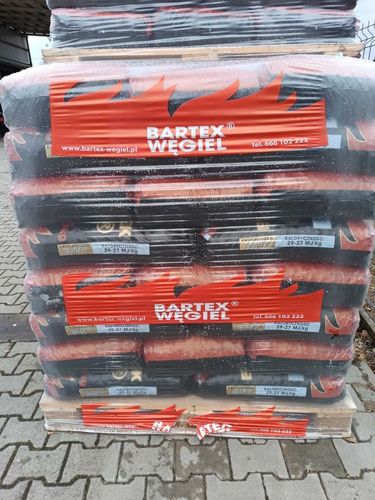 Węgiel groszek BARTEX Gold 27-29Mj dostawa HDS