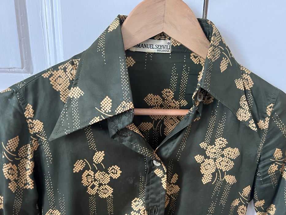 Camisa de mulher vintage