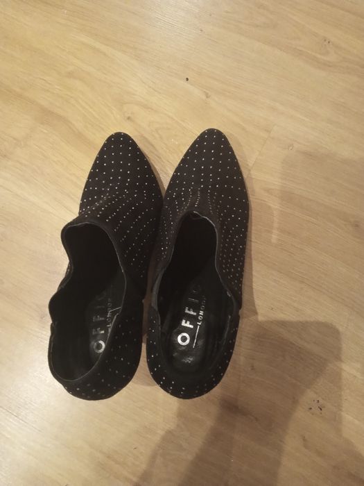 Botki damskie na obcasie OFFIC r.38