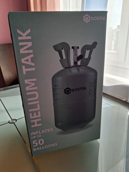 Butla z helem do balonów - starcza na 50 szt. balonów