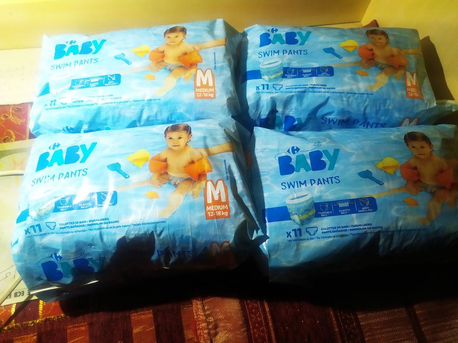 Підгузки трусики для плавання
Обмін на упаковку памперсів Джой 4ка 
Рн