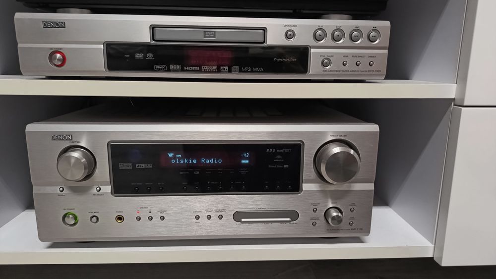 Denon Amplituner AVR 2106  DVD 1920 Kolumny Tonsil 240  SE Activ 200