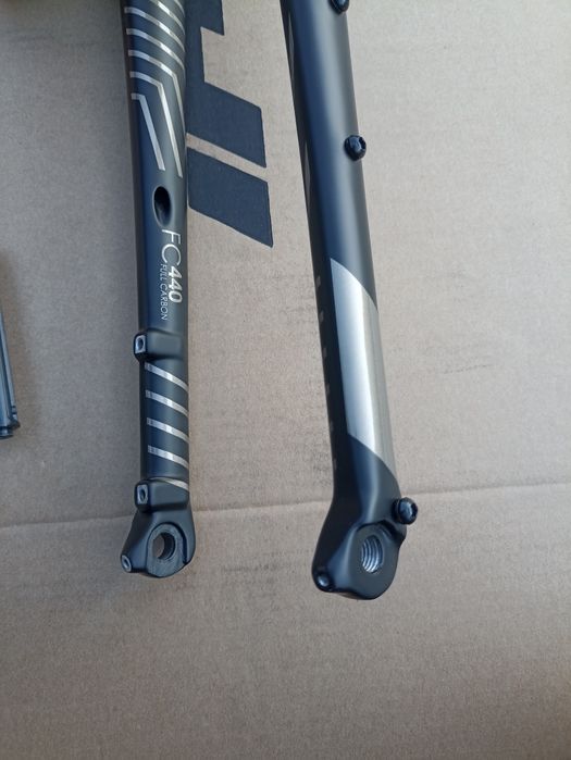 Nowy widelec karbon Gravel Flatmount sztywna os Promcoja Fuji Merida