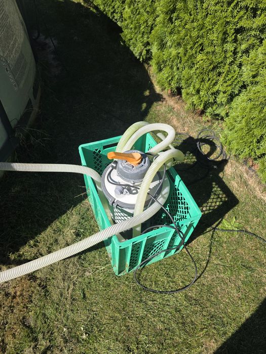 Basen 100x490 pompa piskowa