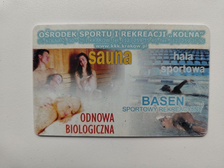 Karnet na basen Kolna Kraków