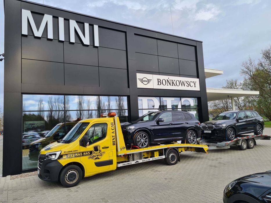 Laweta Pomoc Drogowa Assistance Holowanie BUS Polska Niemcy Europa OCP