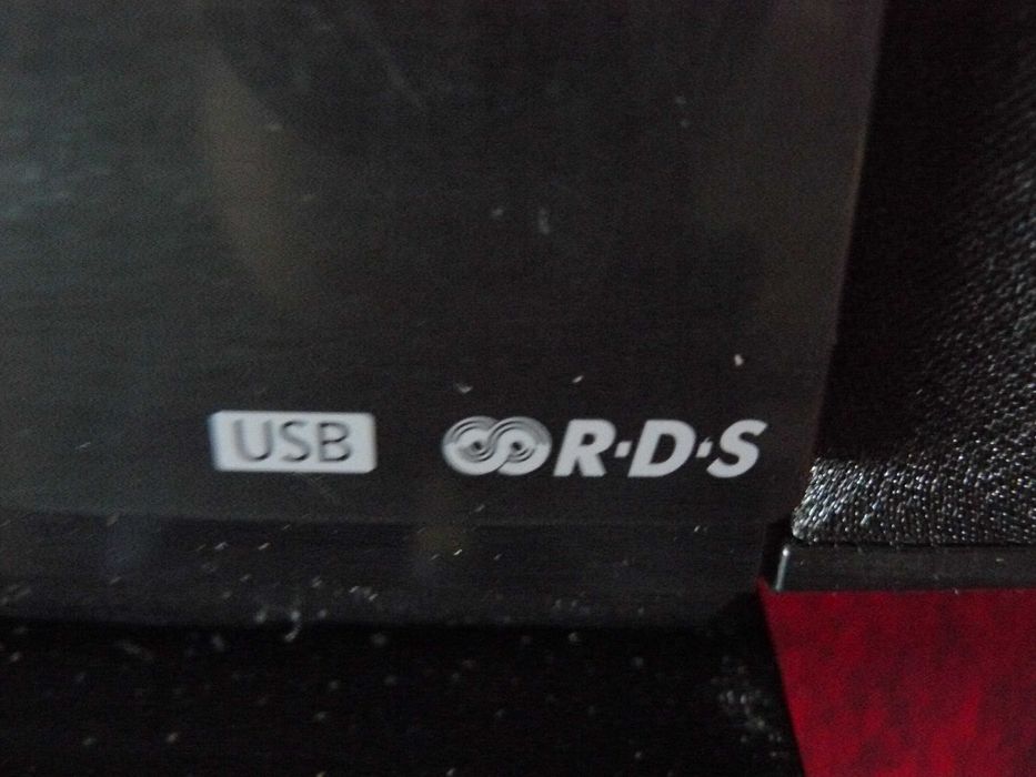 Wieża Panasonic z CD Usb radio z RDS głośniki wbudowane