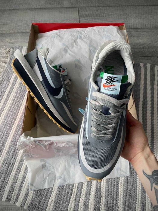 Кросівки Nike LD Waffle Sacai Double Grey premium