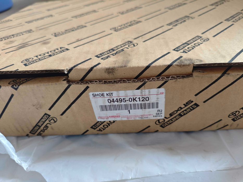 Toyota 044950K120 Hilux Lexus Колодки гальмівні барабанні гарний стан