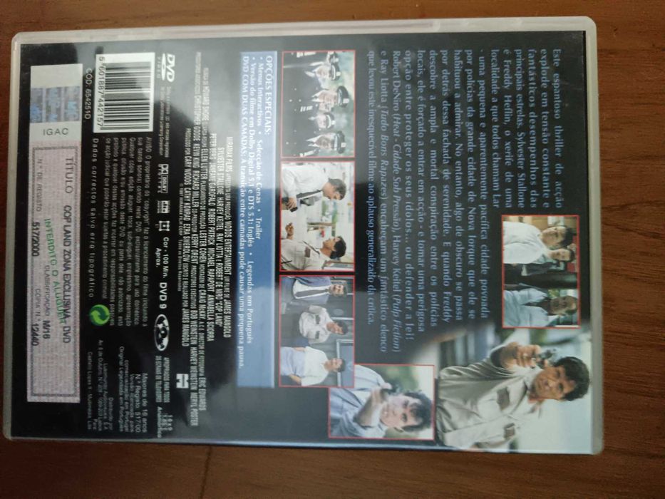 filme dvd original - copland  - zona exclusiva