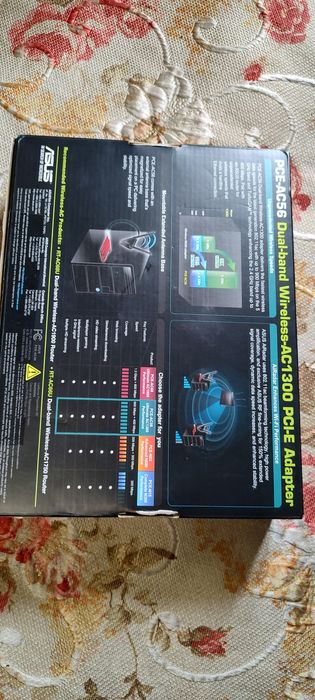 PCE-AC56 від Asus — це бездротовий, дводіапазонний адаптер WiFi