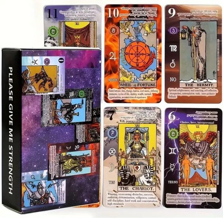 Таро карты обучающие английский