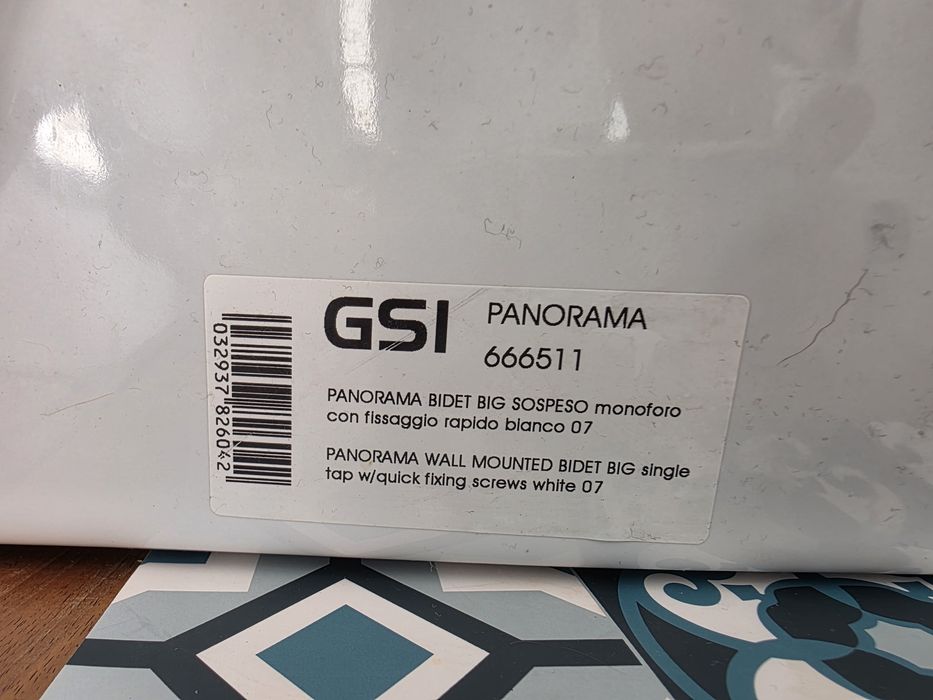 Bidé suspenso da marca italiana GSI novo