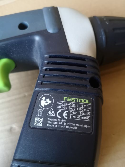 Festool DWC18 4500 wkrętarka wiertarka akumulatorowa orginal NOWA
