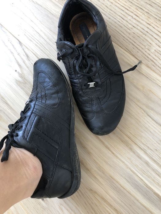 Adidasy skórzane Tommy Hilfiger