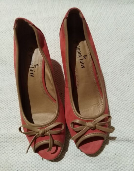 Półsandały na koturnie Jenny Fairy roz. 38