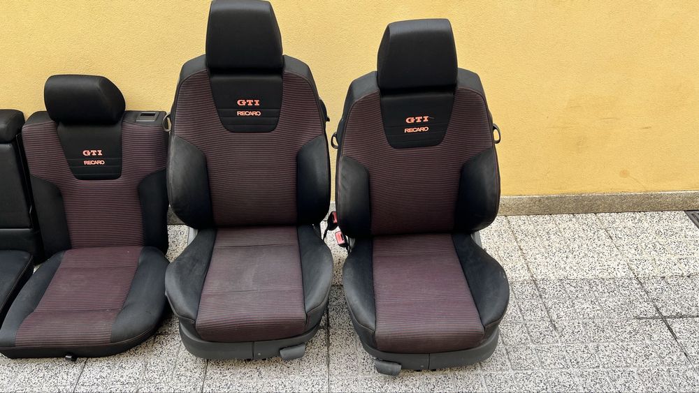 Bancos recaro Originais golf 4 gti jubi