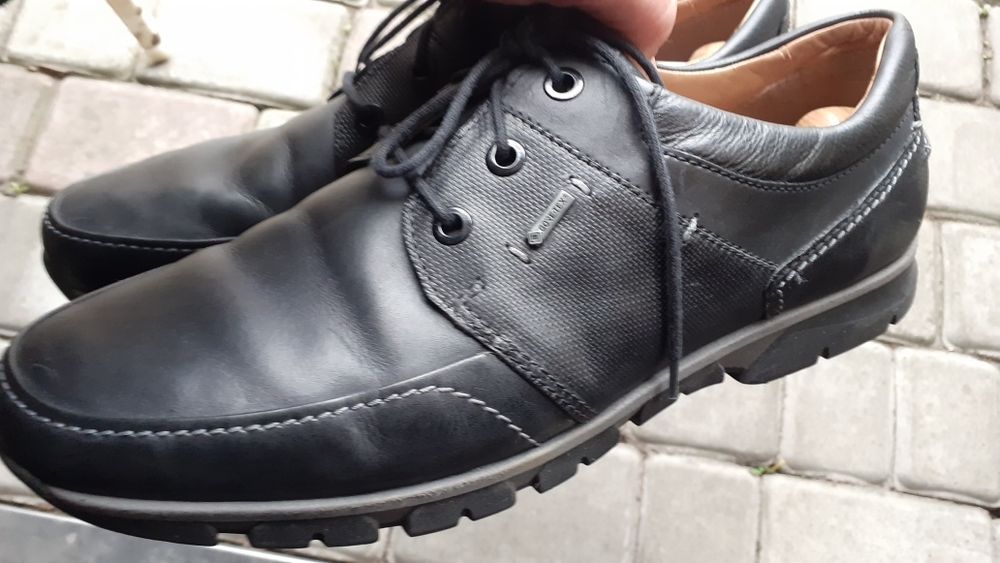 Новые мужские кожаные туфли Fretz(Швейцария)45р,Ст 30,5см.