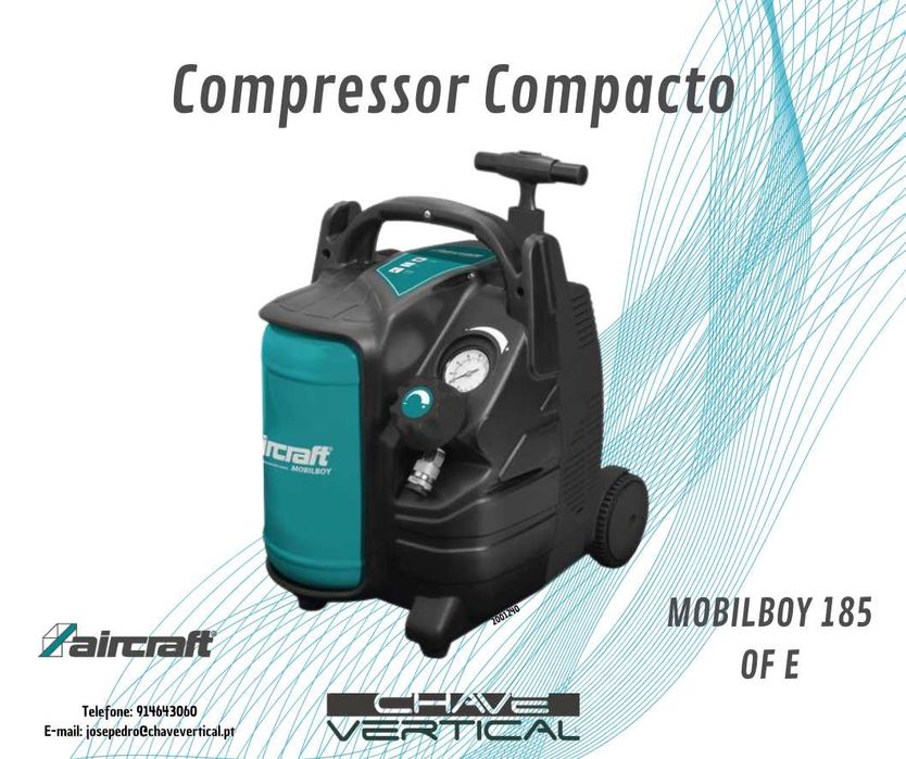 Compressor Compacto MOBILBOY 185 OF E  AIRCRAFT   JR19