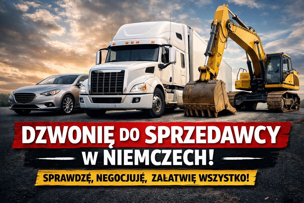 Wsparcie przy zakupie pojazdów w DE – auto / moto / ciężarówki