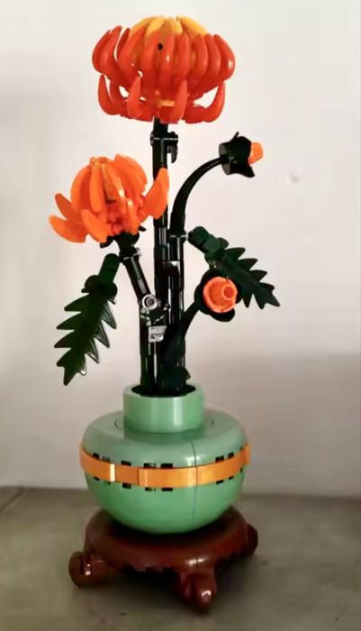 Blocos de construção (flor asiática)