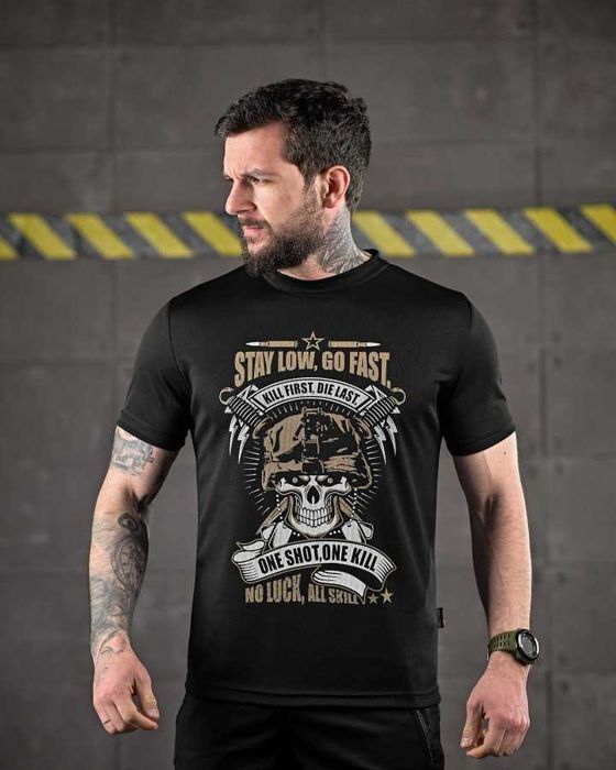 Тактична футболка Coolmax Stay Low Go Fast  Новинка Без передоплати