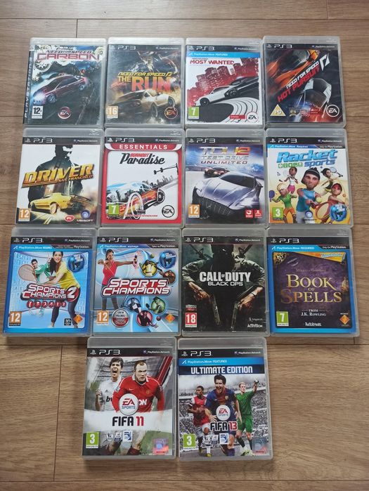 Gry na PS3 PlayStation 3 sprzedam lub zamienię na wersję na xbox