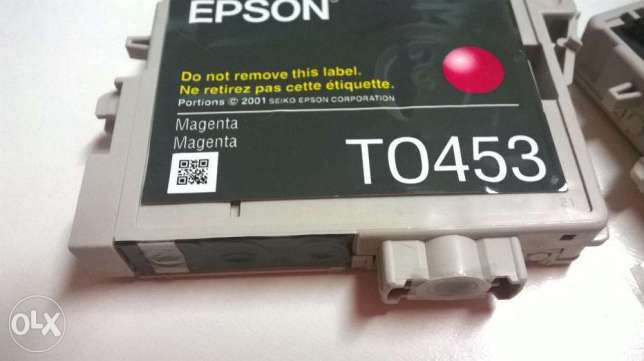 4 Tinteiros Epson (novos) originais
