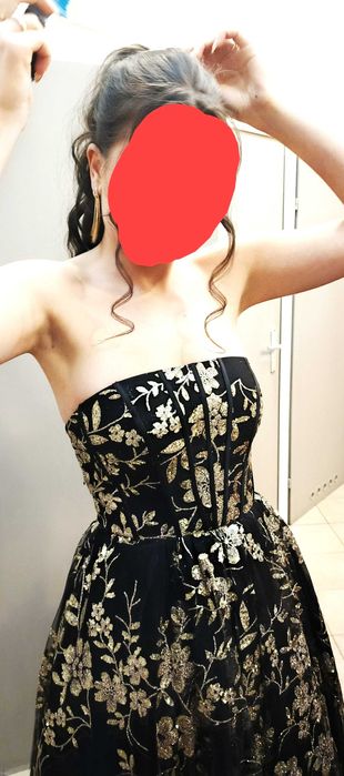 OKAZJA! LUKSUSOWA sukienka studniówka bal M NÓWKA kosztowała 850 zł!