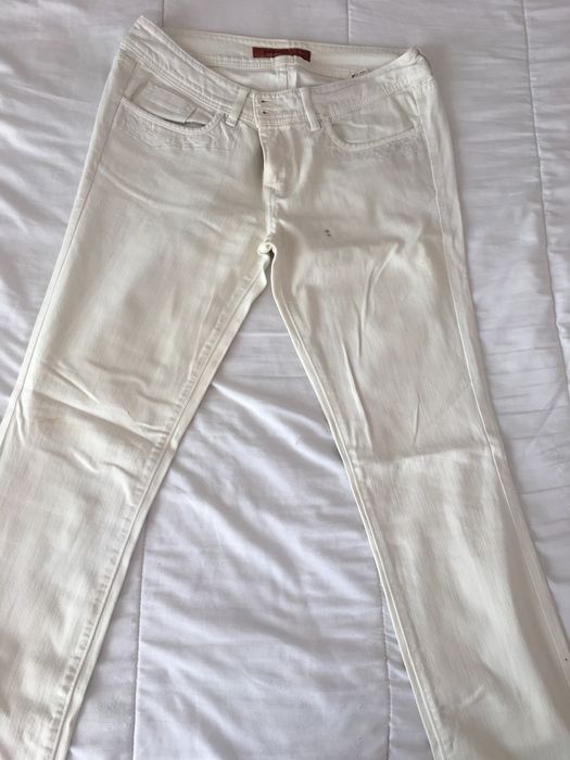 Calças ganga brancas - marca Salsa