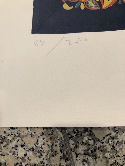 Serigrafia Julio Pomar