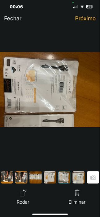 4 pares se meias de lycra novas pérfida 15