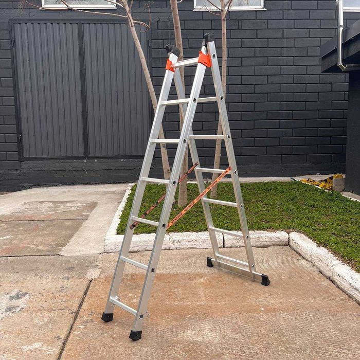 Алюмінієва драбина 1-,2-,3секційна до 12 м, стремянка. Великий вибір