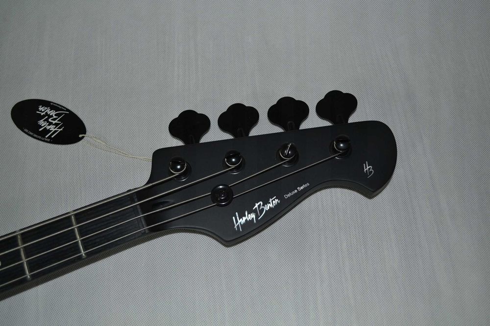 Harley Benton MB-4 SBK NOWA gitara basowa ustawiona lutniczo