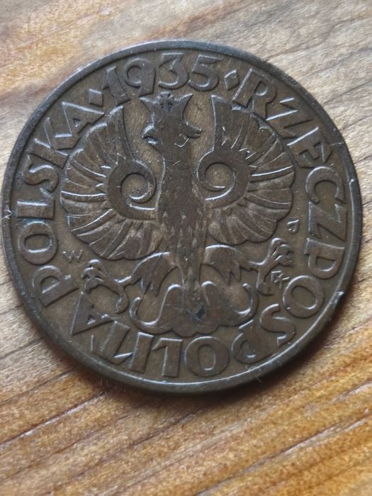 II RP, Moneta 5 groszy 1935r / Ładny Stan