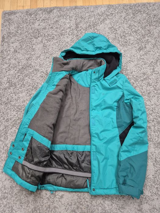 Kurtka narciarska damska mountain warehouse M zielona morska turkusowa